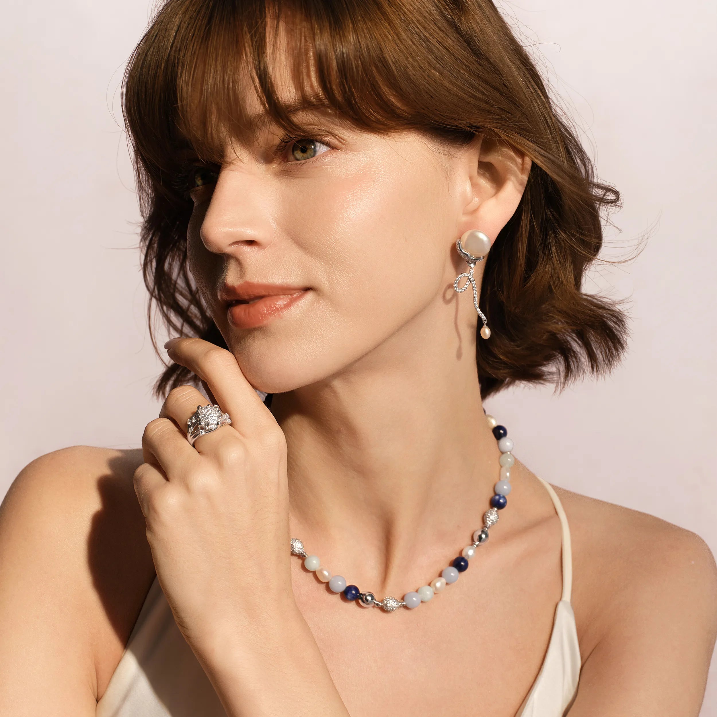 Radiant Balloon Silver Ring