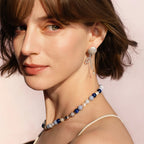 Air Kiss Balloon Silver Earrings