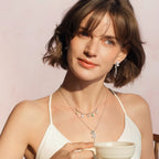 Radiant Balloon Silver Earrings