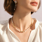 Baroque Pearl Balloon Necklace