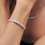 L’Essence Textured Pearl Cuff Bracelet
