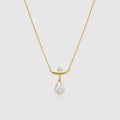 Floriography Pearl Drop Necklace