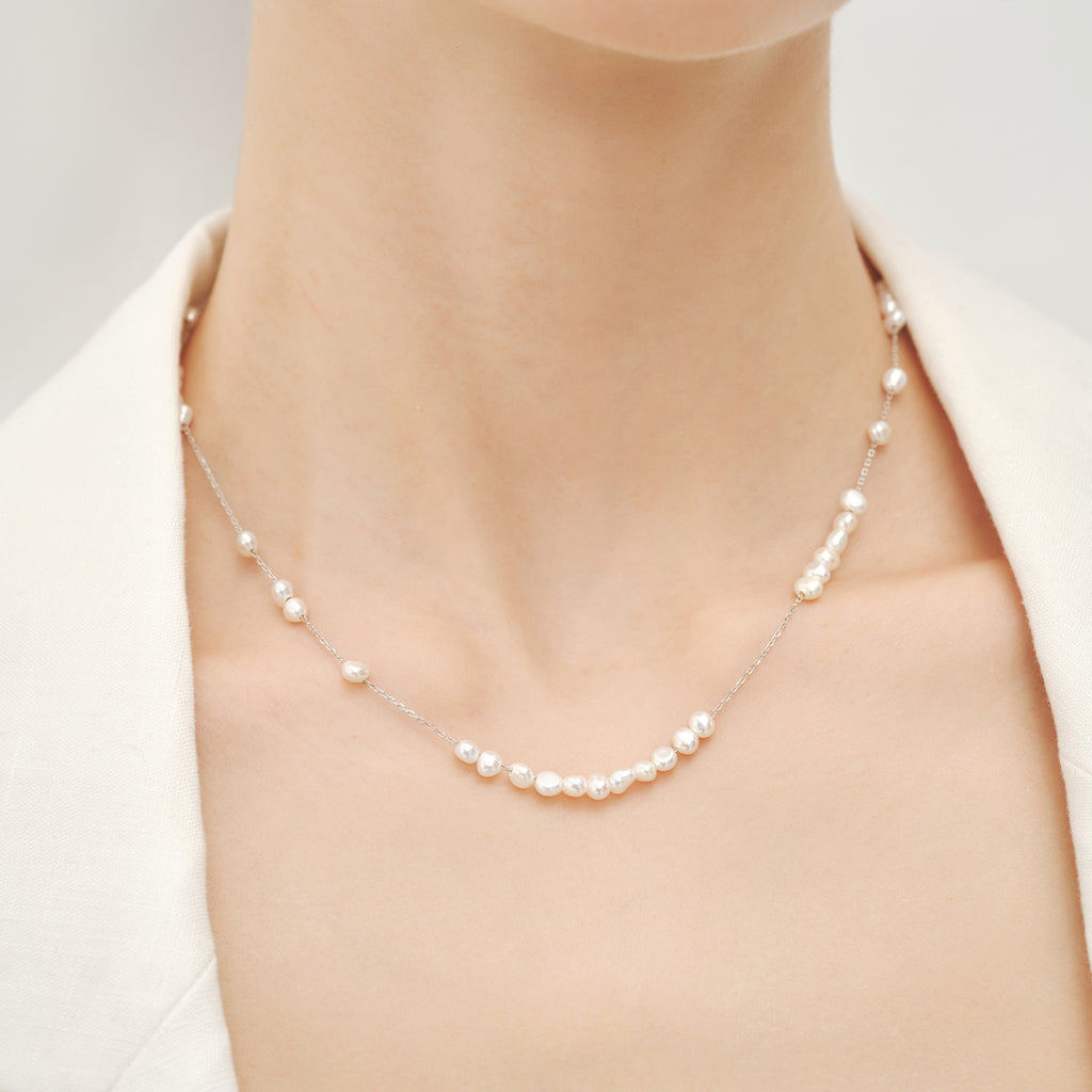 Moonlight Pearl Necklace