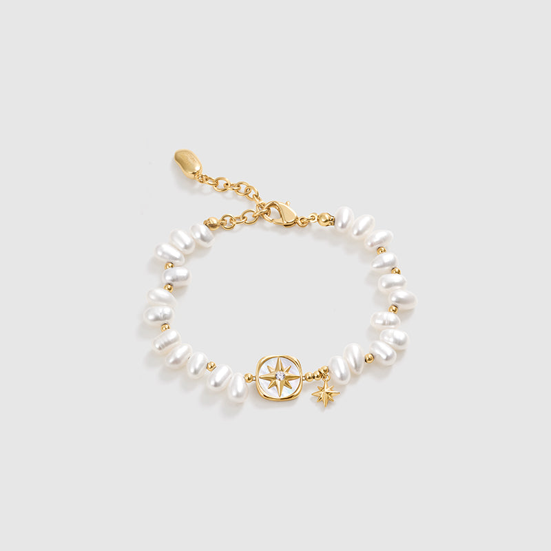 Radiant Star Pearl Bracelet