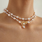 Adjustable Baroque Pearl Necklace
