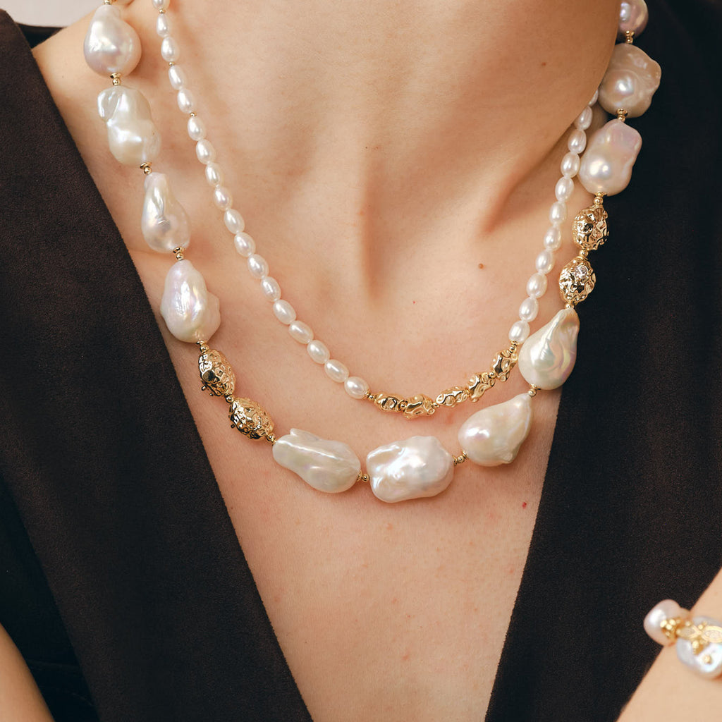 Sea Jewel Baroque Pearl Necklace