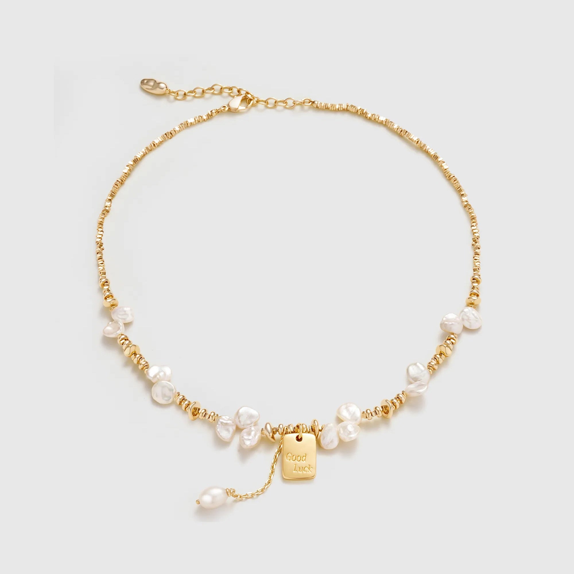 Good Luck Keshi Pearl Necklace