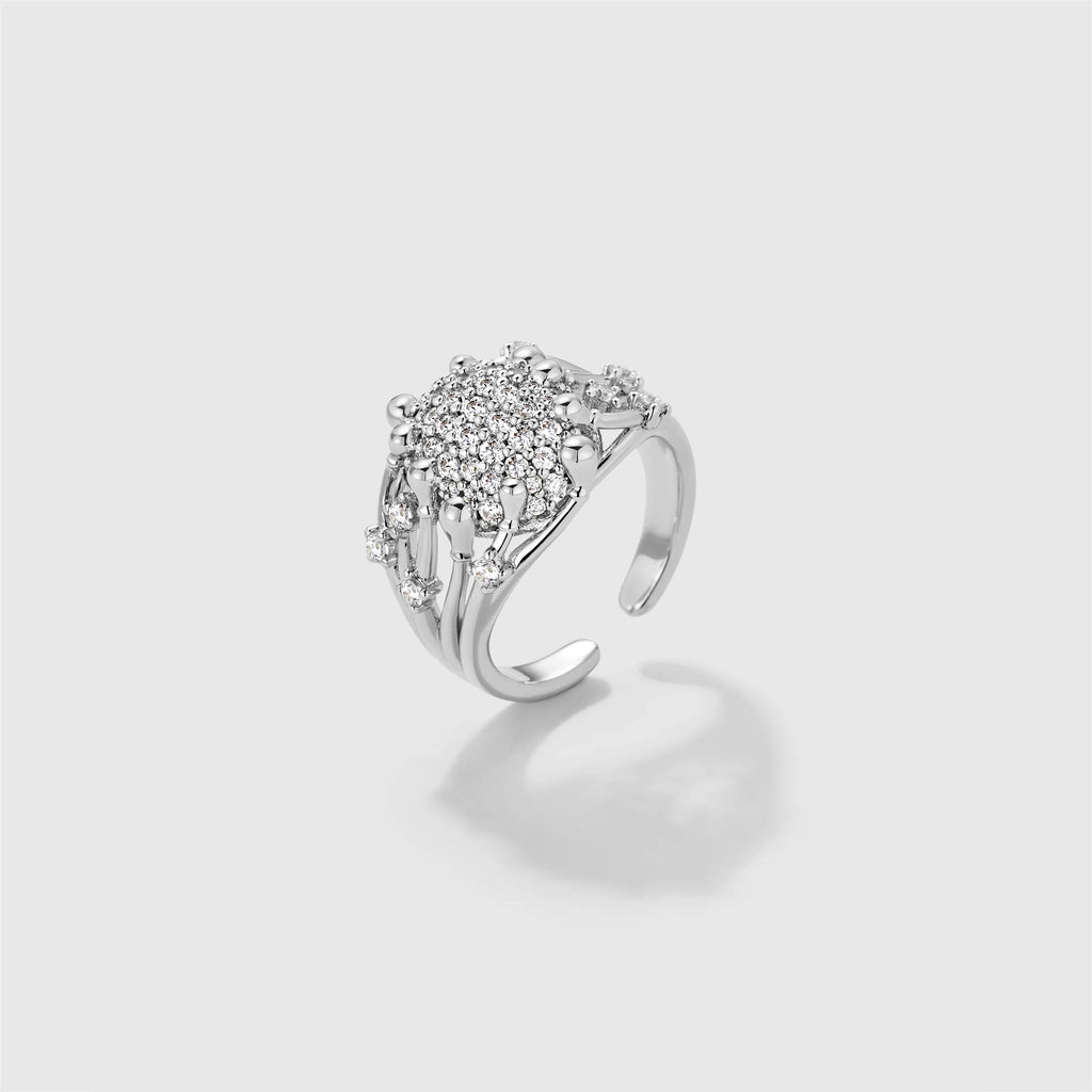 Radiant Balloon Silver Ring