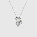 Soaring Balloon Silver Necklace