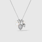 Soaring Balloon Silver Necklace