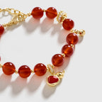 Wulu Red Agate Bracelet