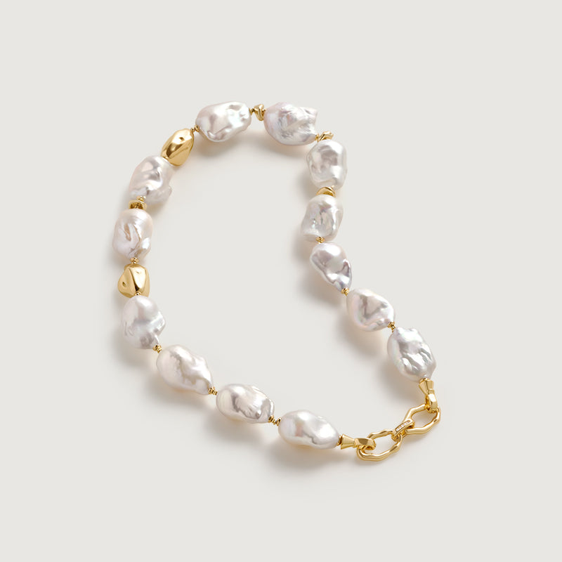 Sea Breeze Baroque Pearl Necklace
