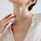 Floriography Pearl Drop Necklace