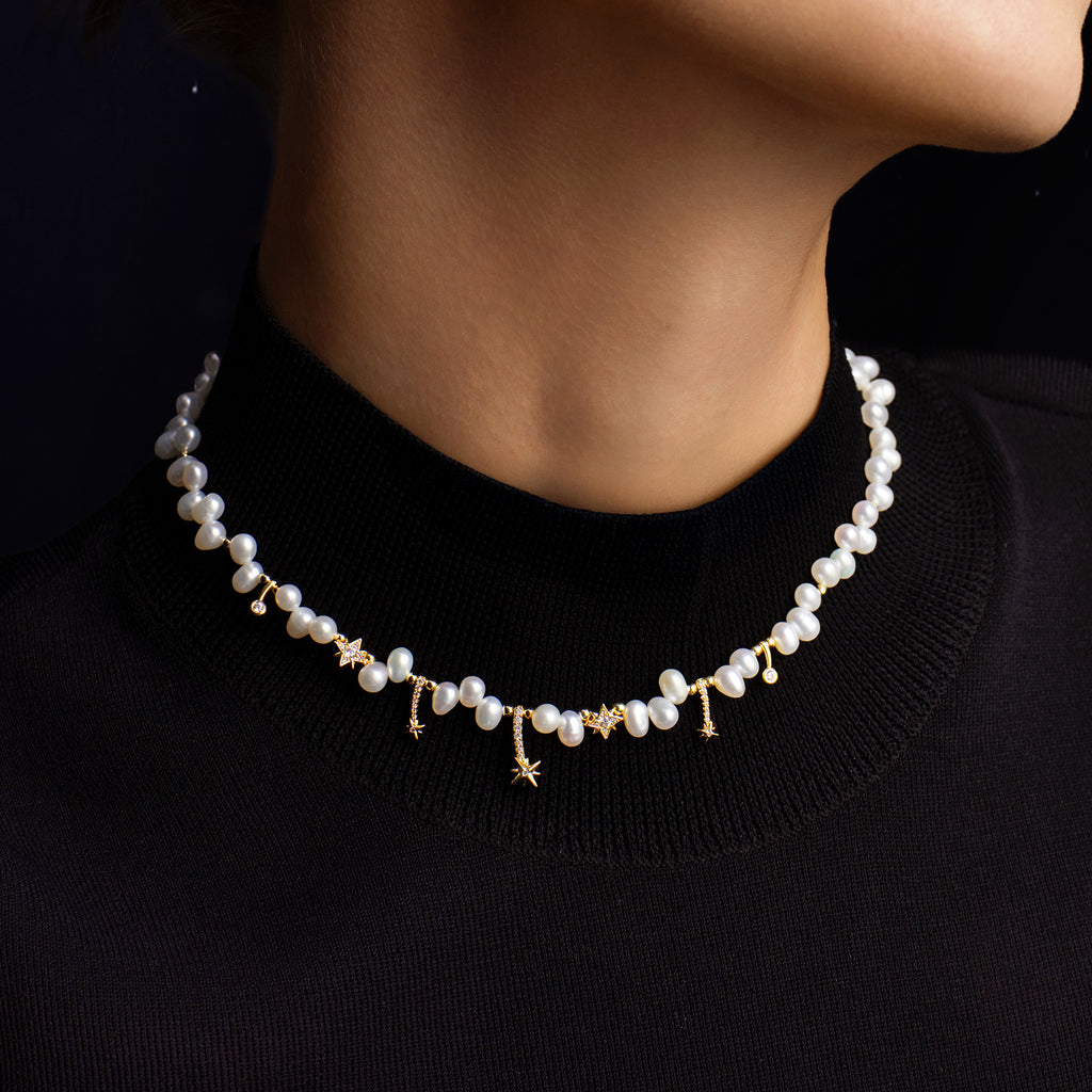 Polaris Pearl Necklace