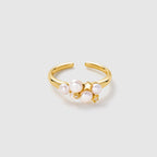 Starlight Pearl Bubble Ring