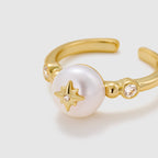 Polaris Pearl Ring