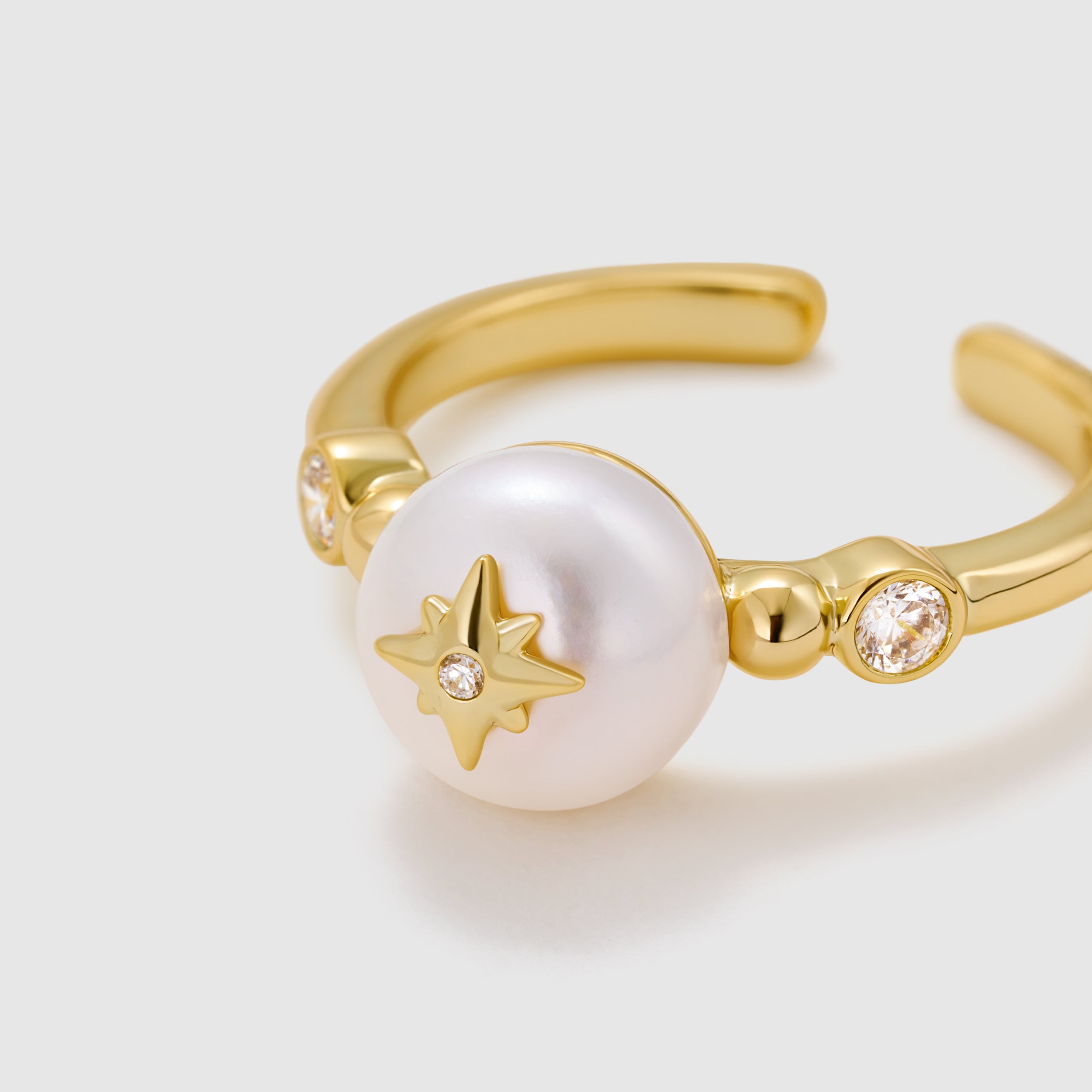 Polaris Pearl Ring