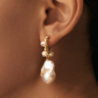 Waltz Baroque Pearl Earrings