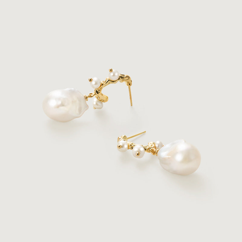 Waltz Baroque Pearl Earrings