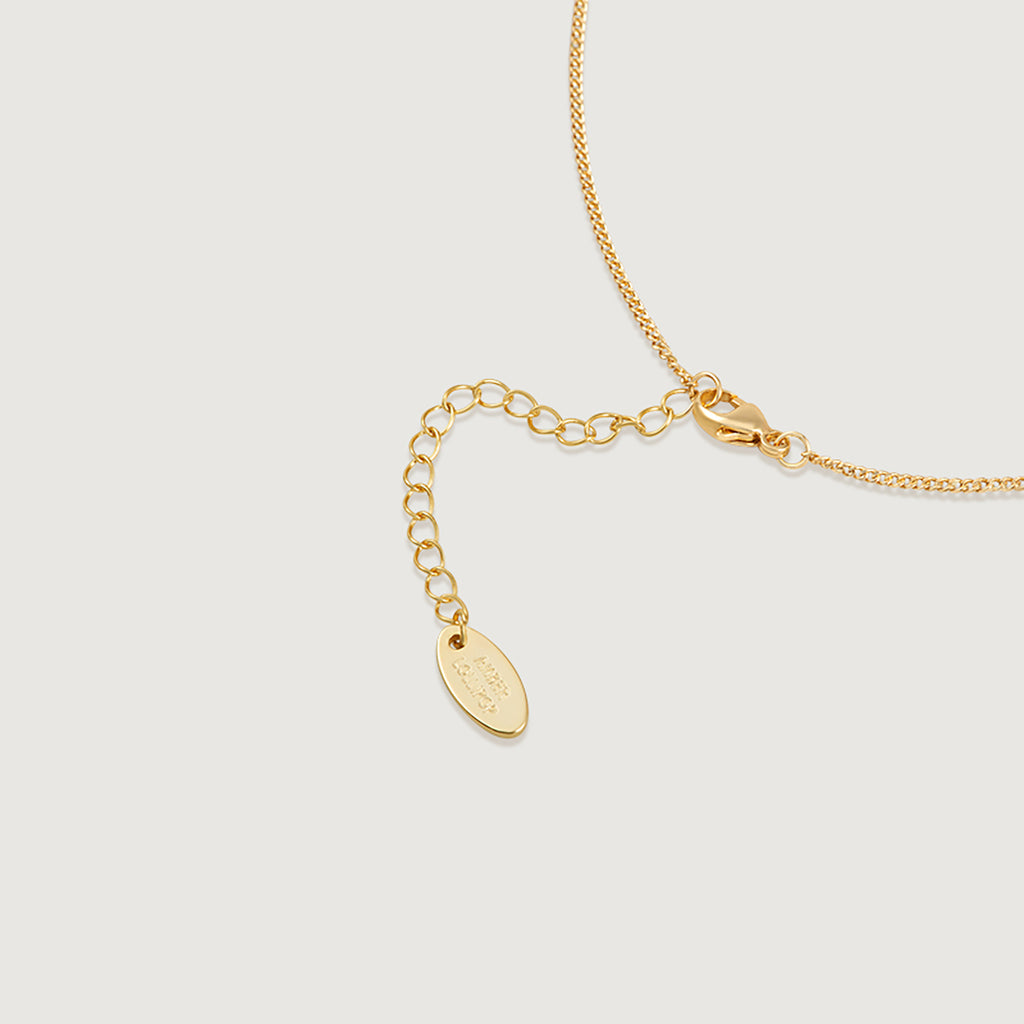 Button Pearl Necklace