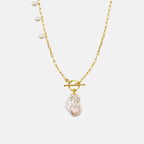 Breaking Dawn Baroque Pearl Necklace