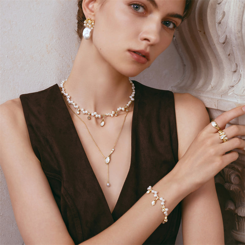 Champagne Moment Pearl Bracelet