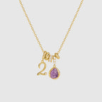 Birthstone Charm Necklace