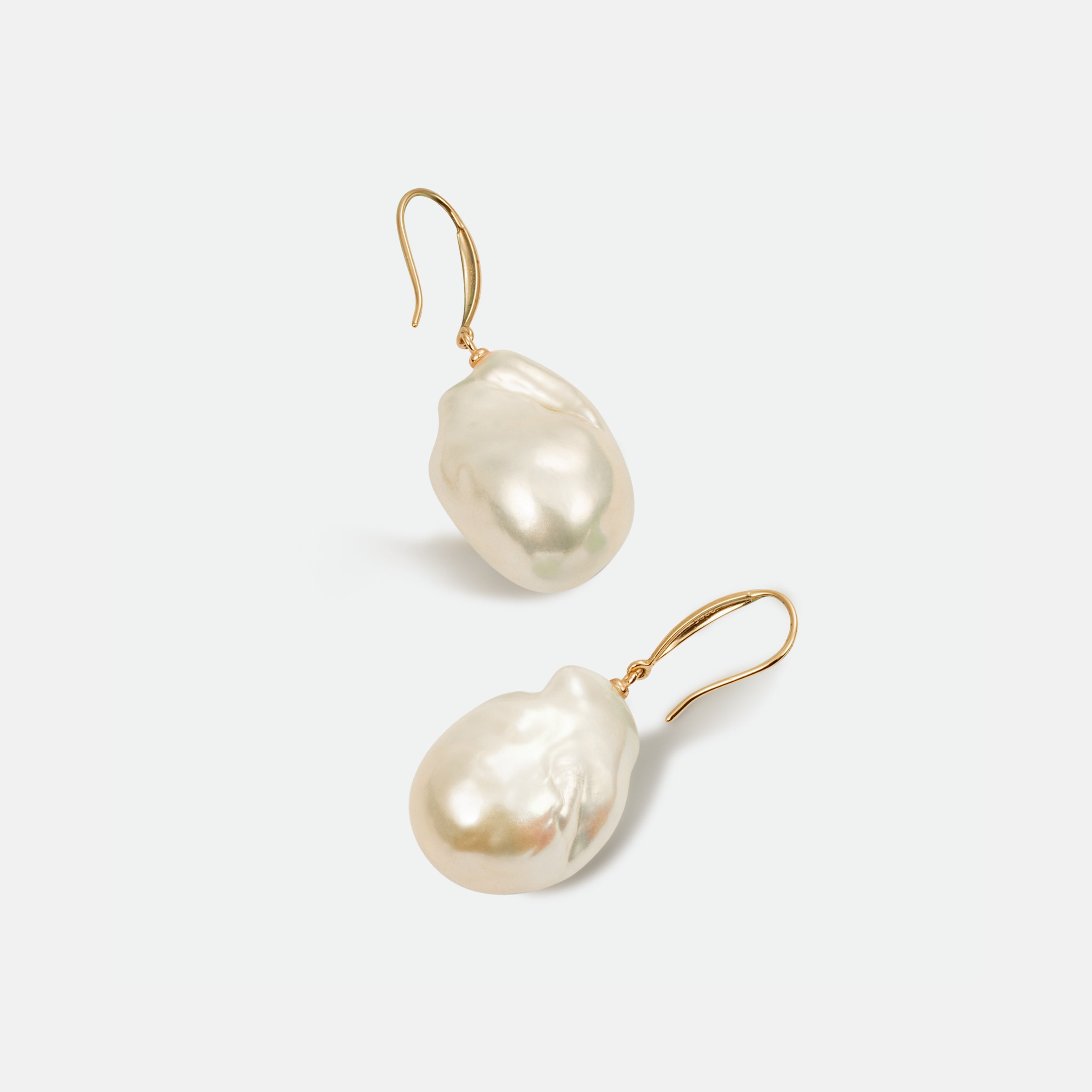 Breaking Dawn Baroque Pearl Earrings