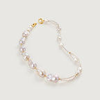 Sea Foam Baroque Pearl Necklace