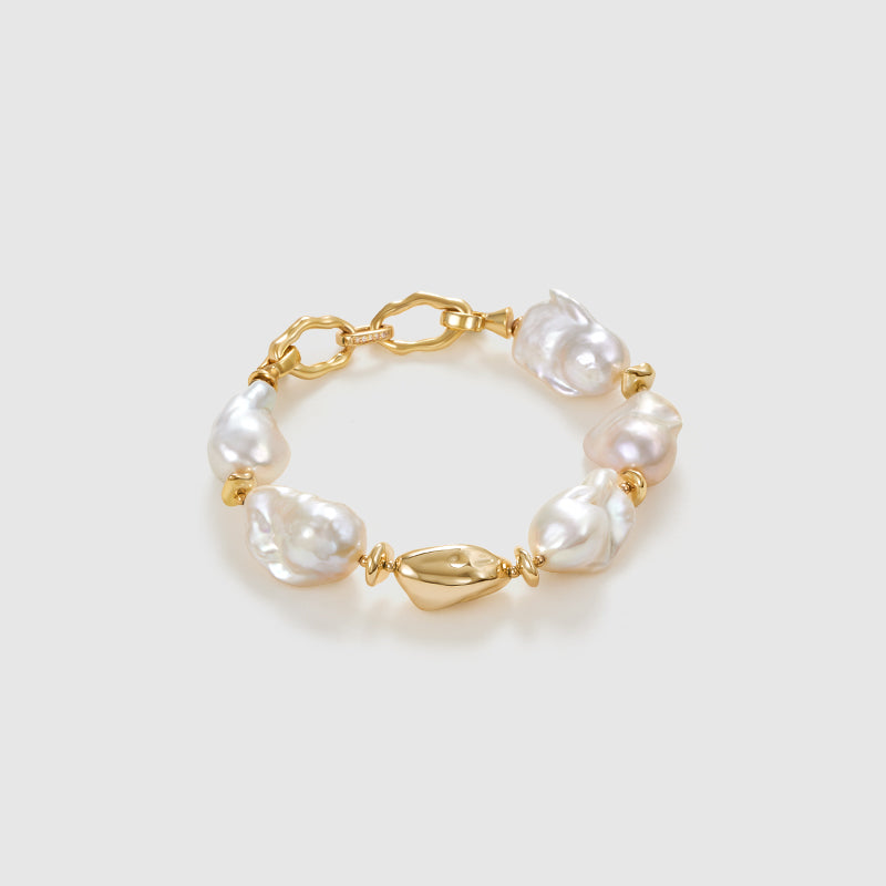 Sea Breeze Baroque Pearl Bracelet
