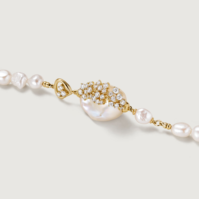 Drift Sand Baroque Pearl Bracelet