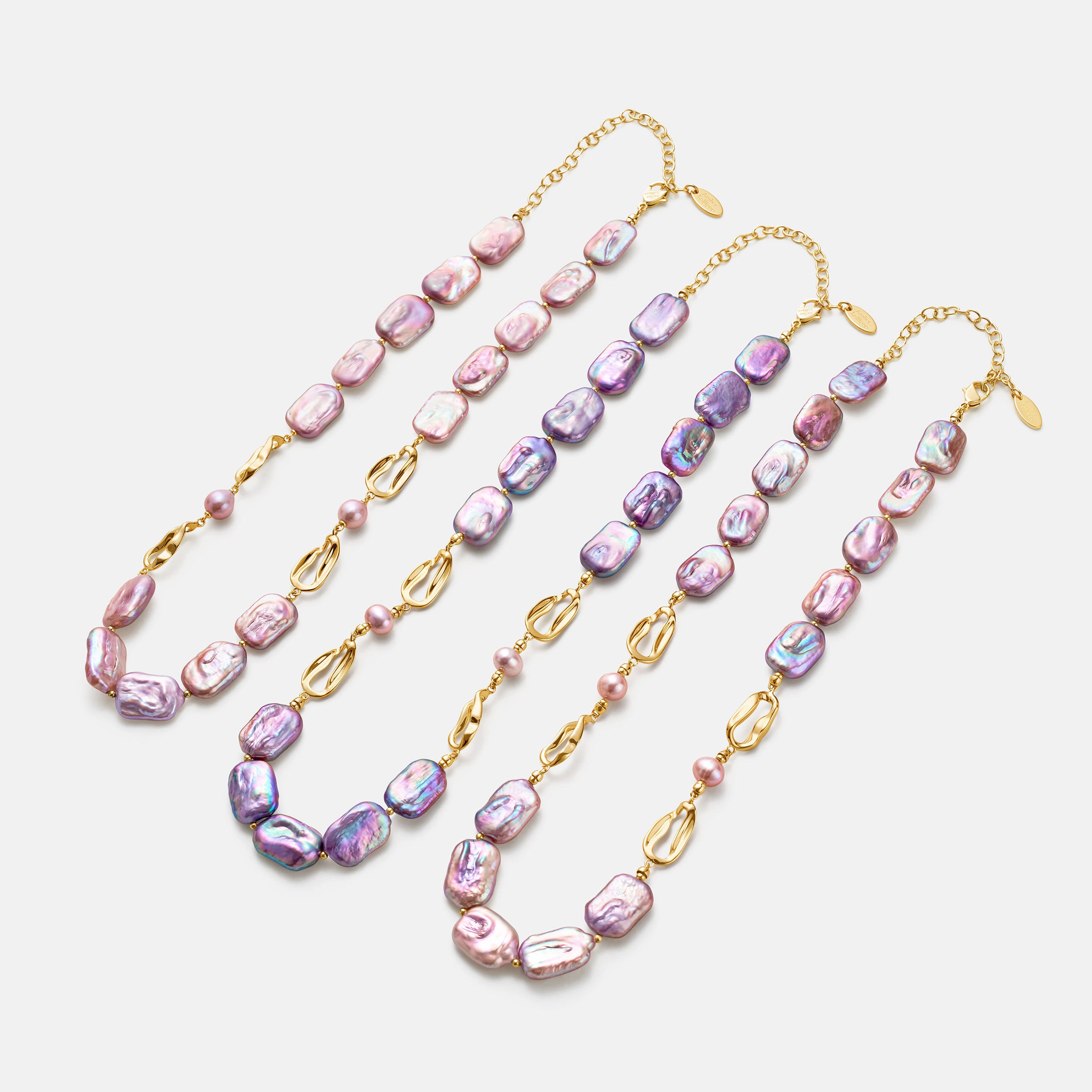 Sea Treasure Baroque Pearl Collar Necklace