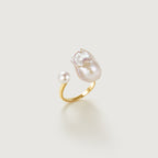 Micro Dew Baroque Pearl Ring