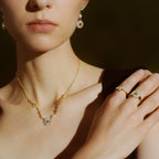 Celestial Star CZ Pendant Necklace