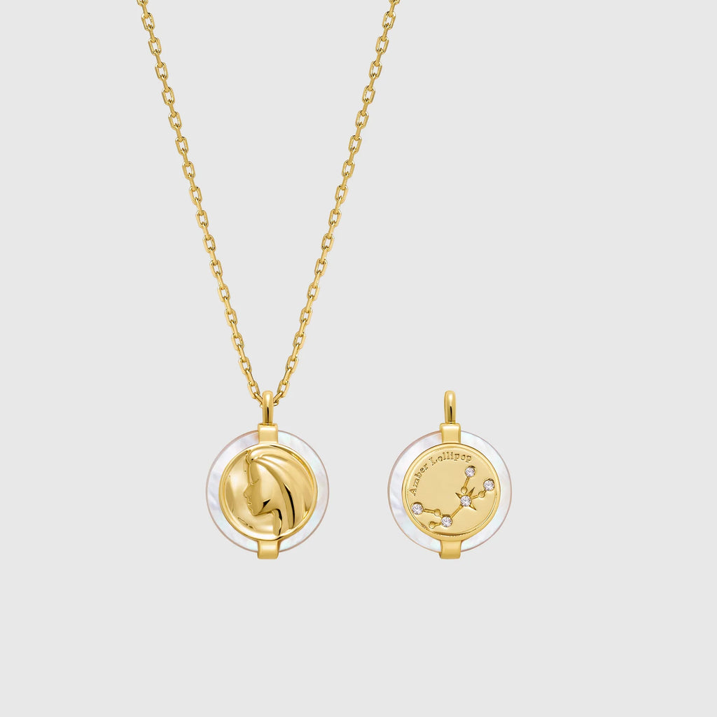 Zodiac Mother-of-pearl Necklace