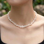 Irregular Choker Pearl Necklace