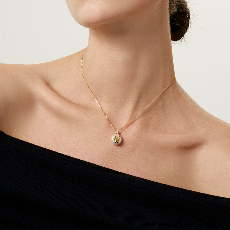 Zodiac Stellar Pearl Necklace