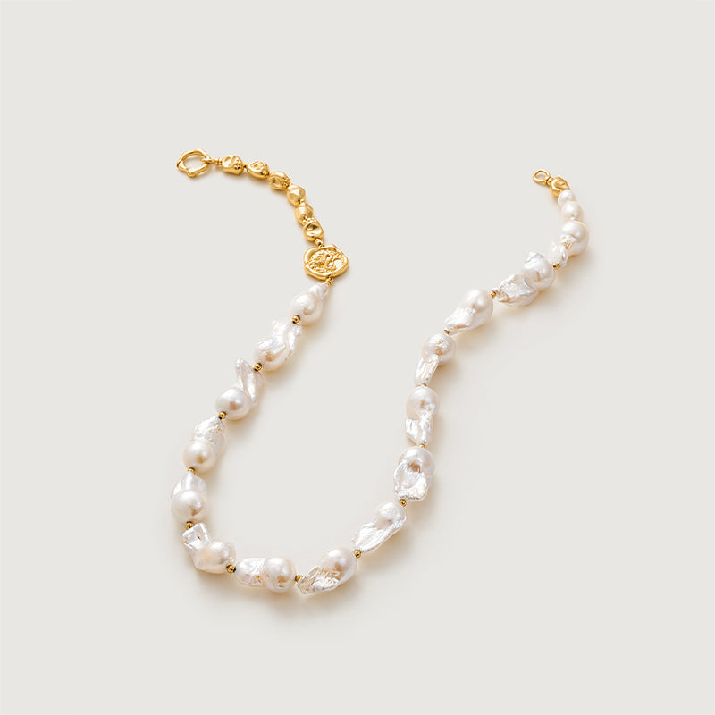 Aurora Baroque Pearl Necklace