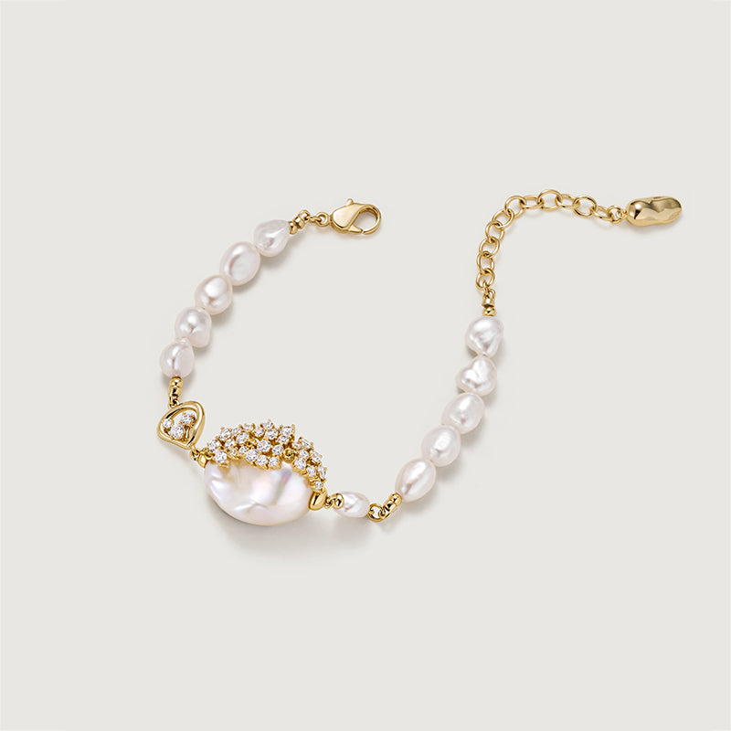 Drift Sand Baroque Pearl Bracelet