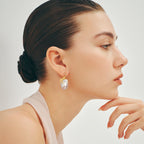 Cat Baroque Pearl Earrings