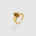 Autumn Breeze Impression Tiger’s Eye Ring
