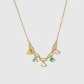 Drift Sand cz Stone Necklace
