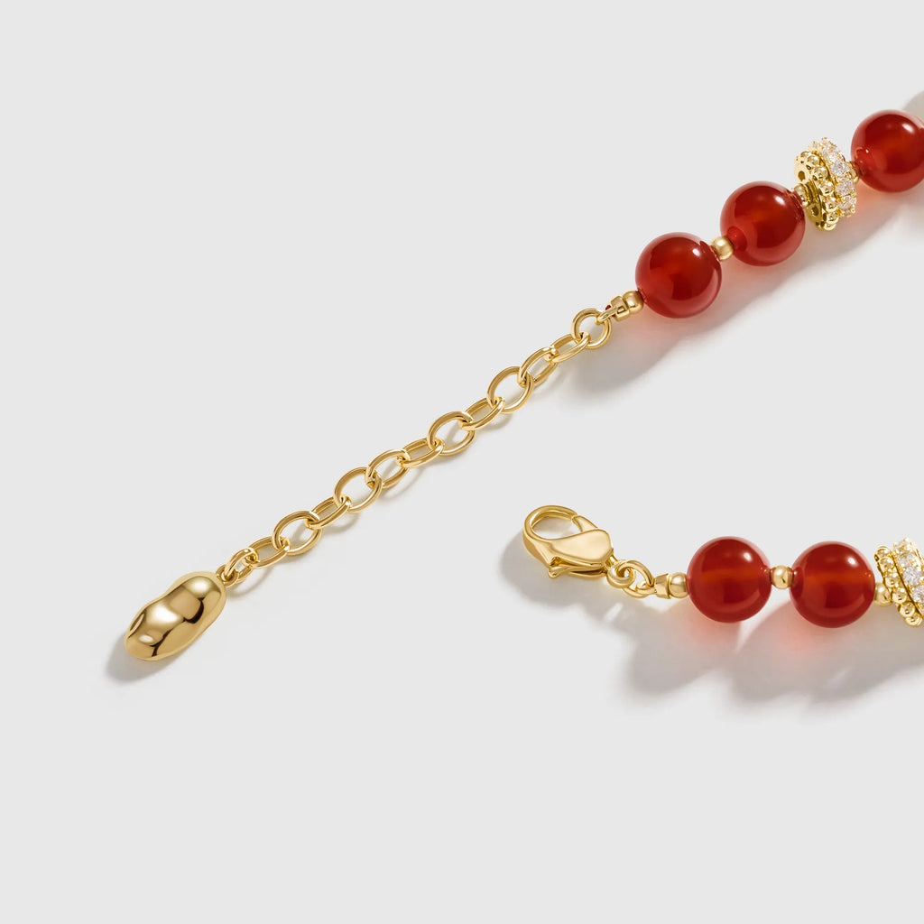 Wulu Red Agate Bracelet