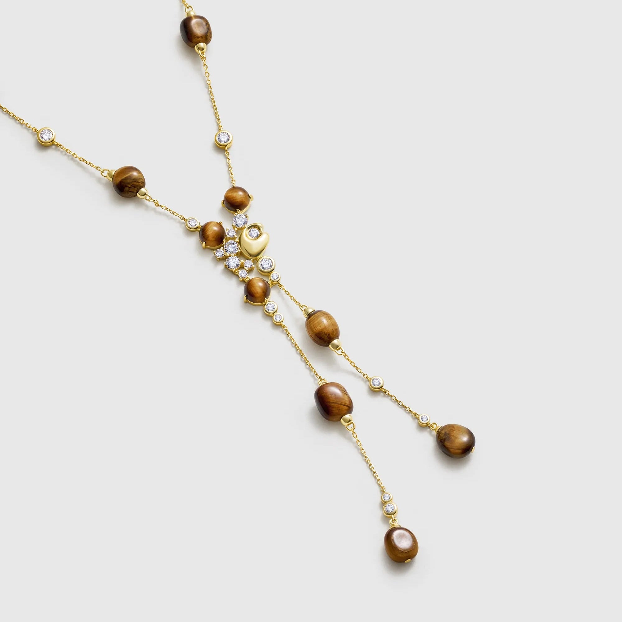 Oracle Tiger's Eye Long Necklace