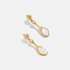Champagne Moment Pearl Drop Earrings