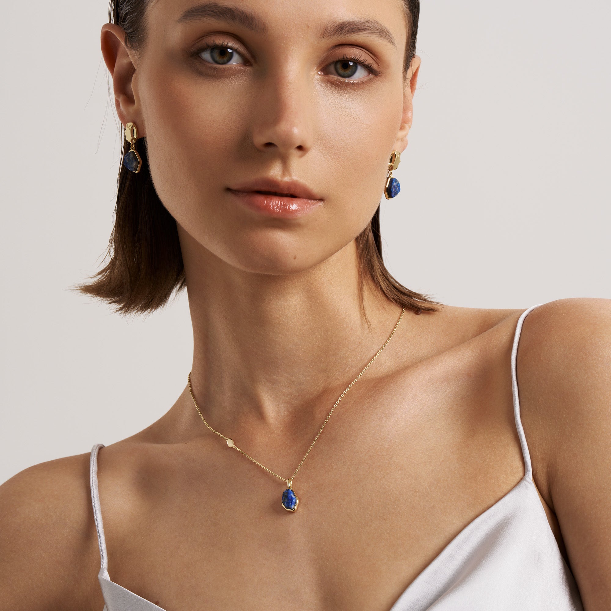Raw Lapis Lazuli Necklace