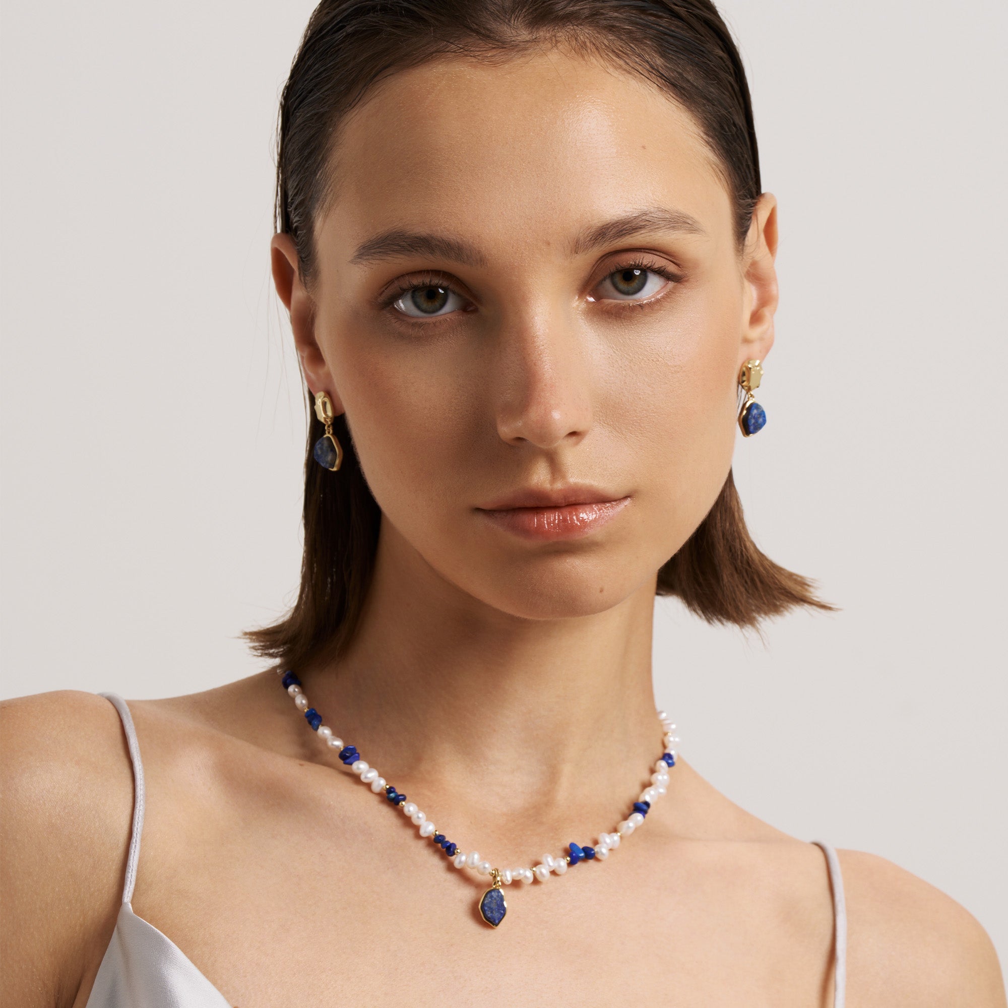 Raw Lapis Lazuli Earrings