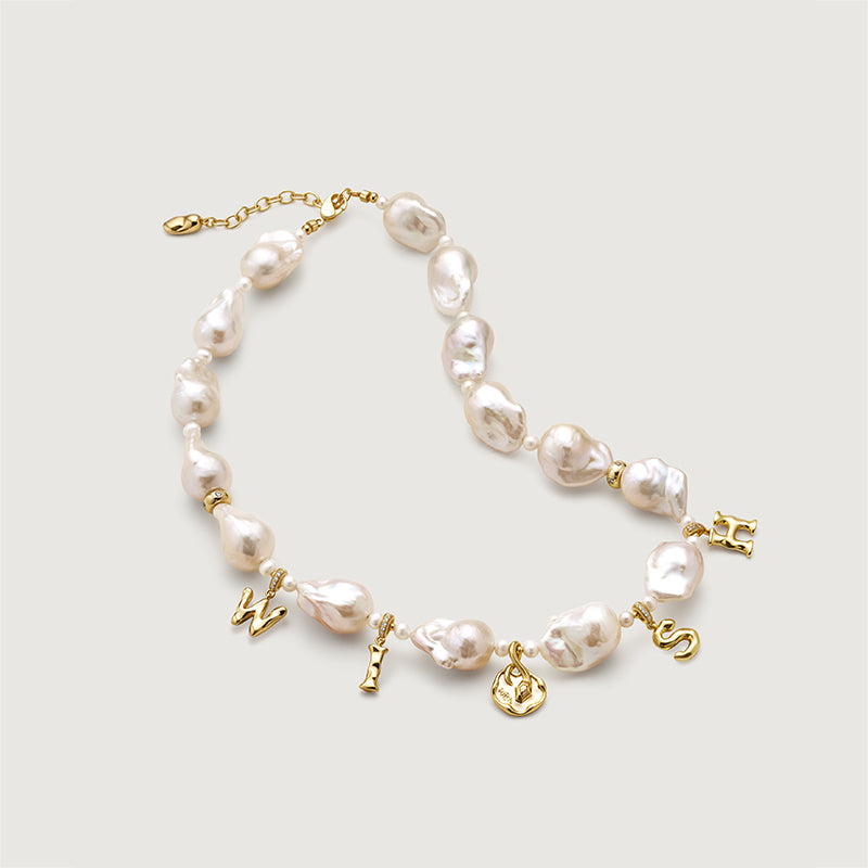 Sea Wish Baroque Pearl Necklace