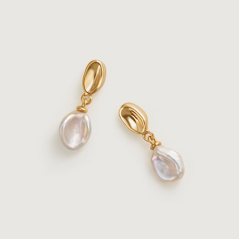 Floriography Pearl Earrings