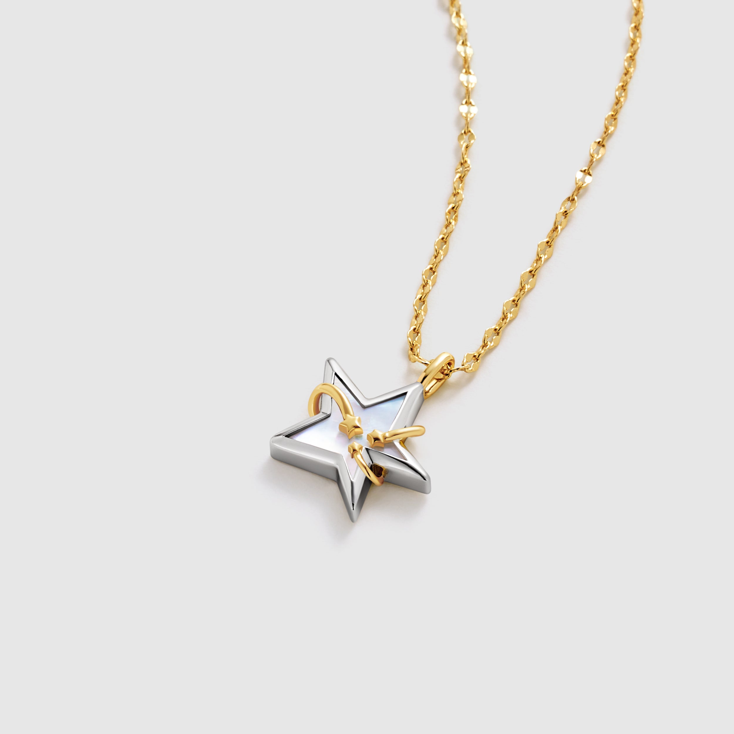 Meteor Mother-of-Pearl Necklace